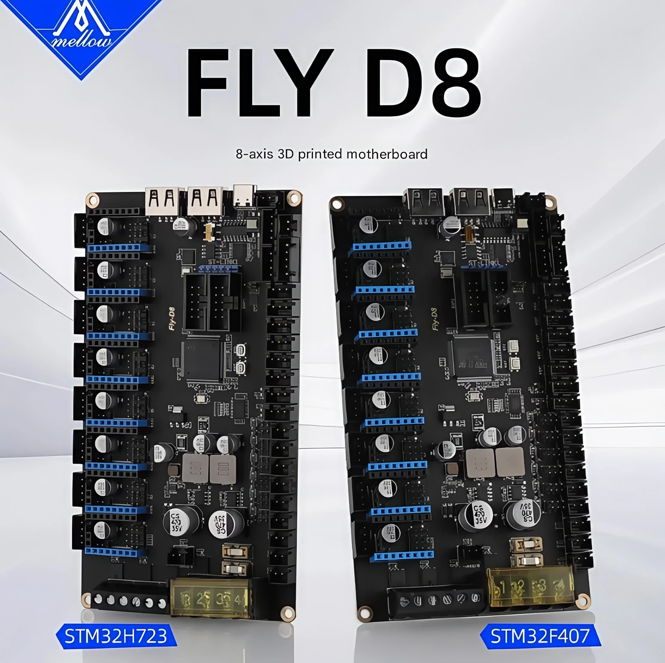 Motherboard 3D Printer - Mellow Fly 3D D8 8축 마더보드