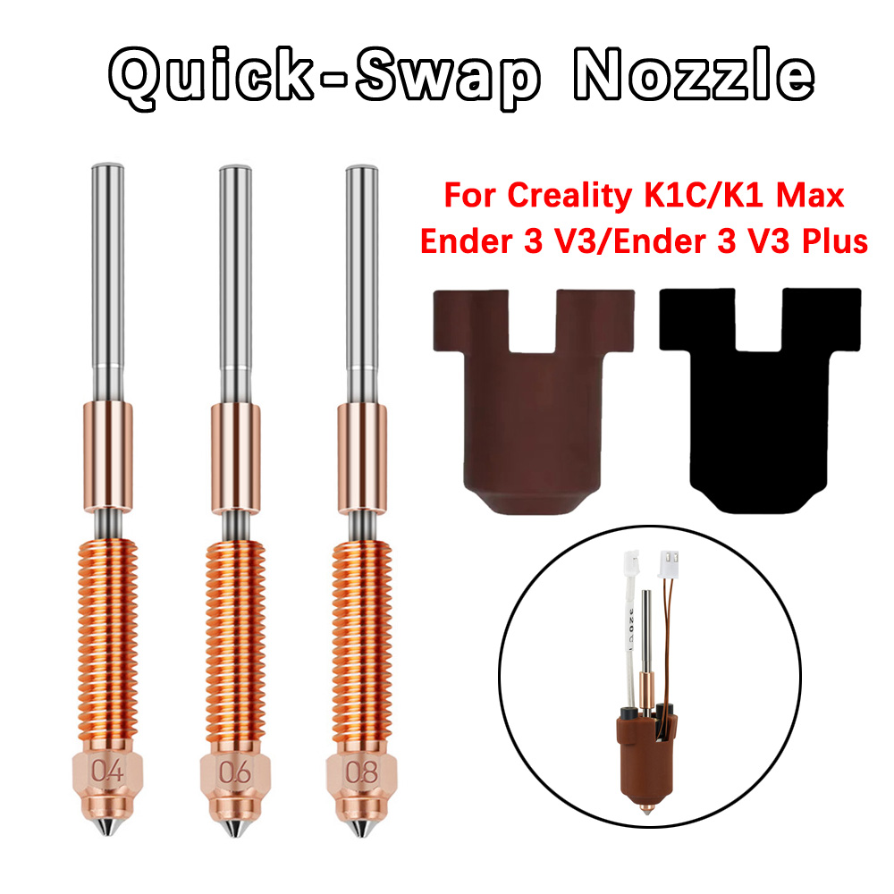 3D Printer Nozzle Brass - K1 Max 퀵 스왑 노즐 K1