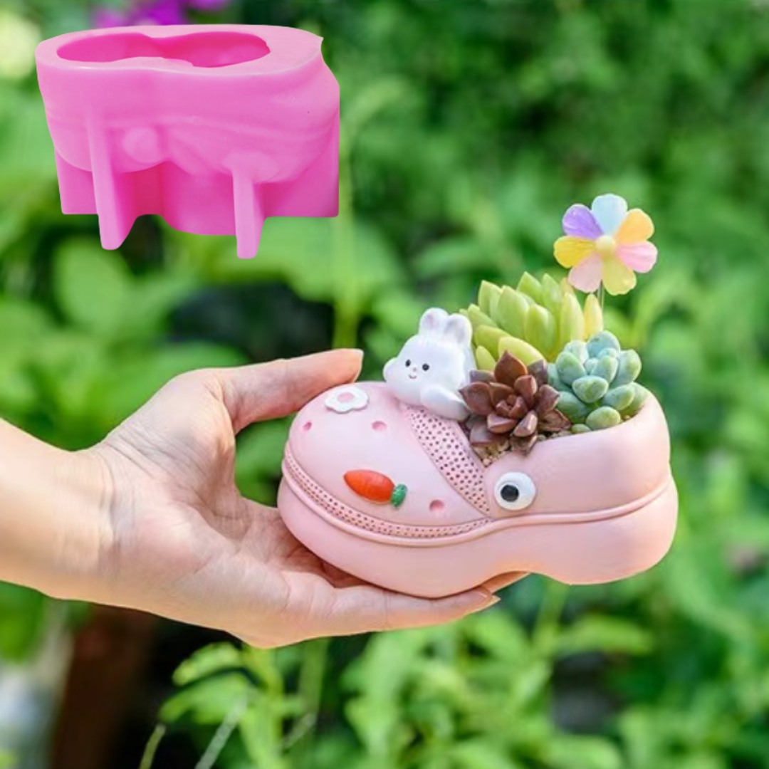 3D Printing Pot - 3D 동물 슬리퍼 다육 식물 화분