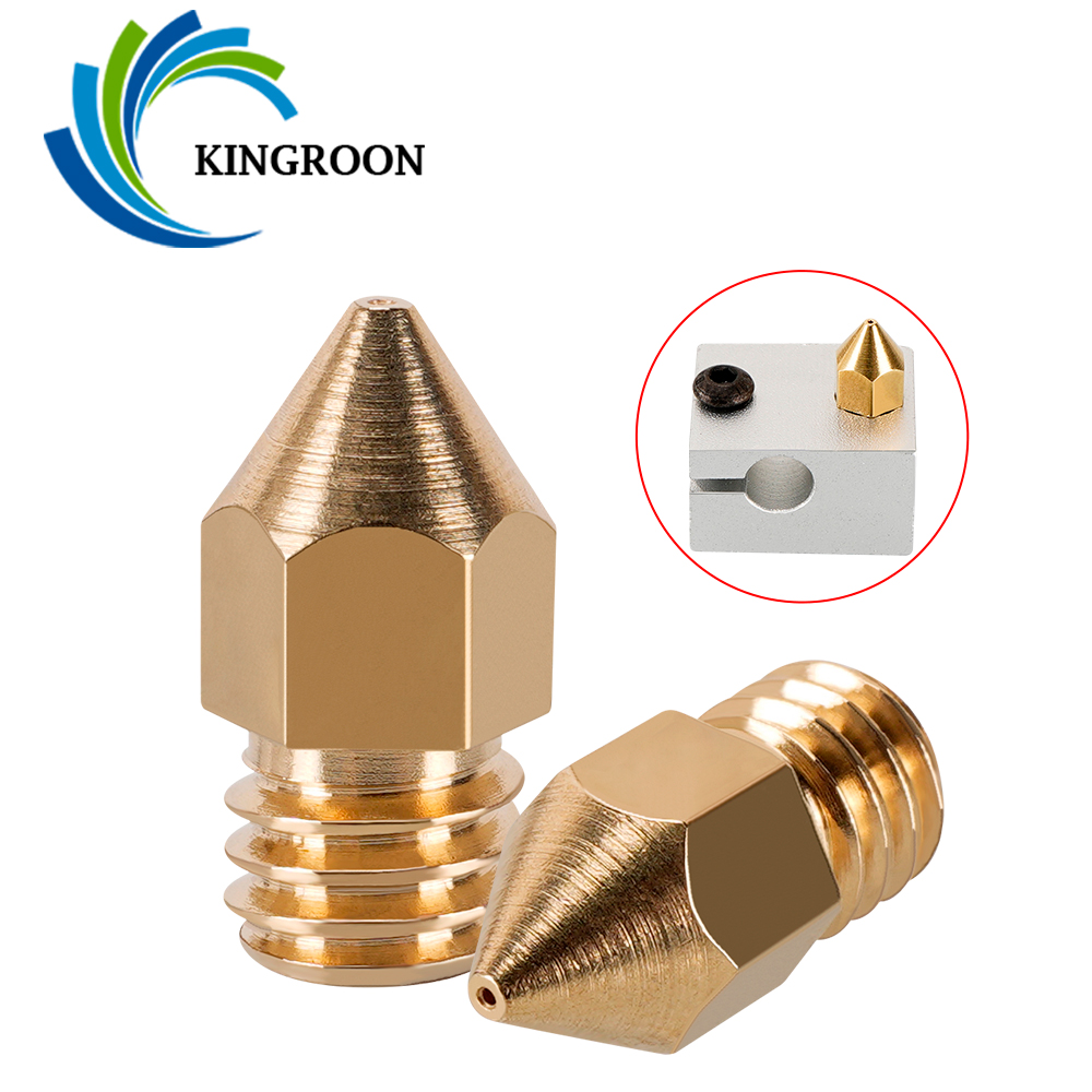 3D Printer Nozzle Brass - MK7 MK8 구리 3D 프린터 부품