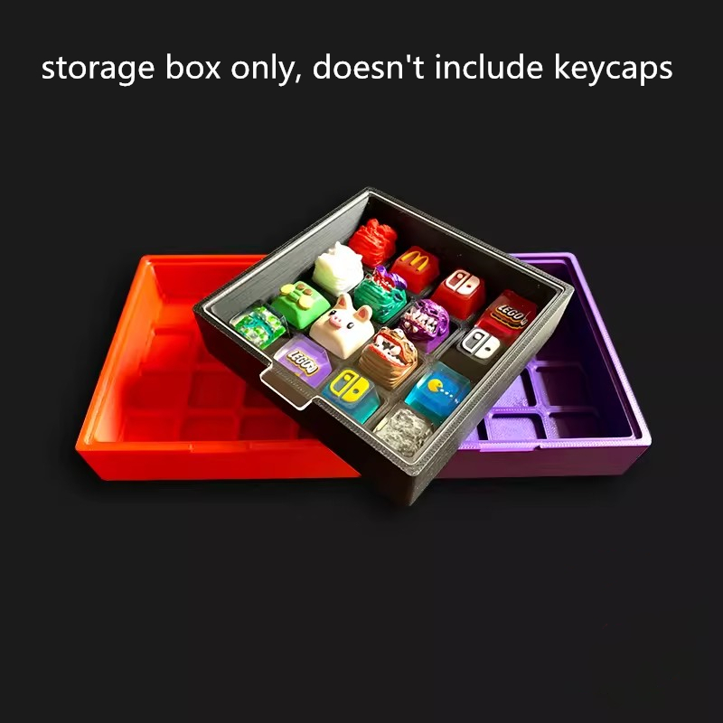 3D Printing Keycaps - 3D 인쇄 키캡 보관함, 키캡 디스플레이