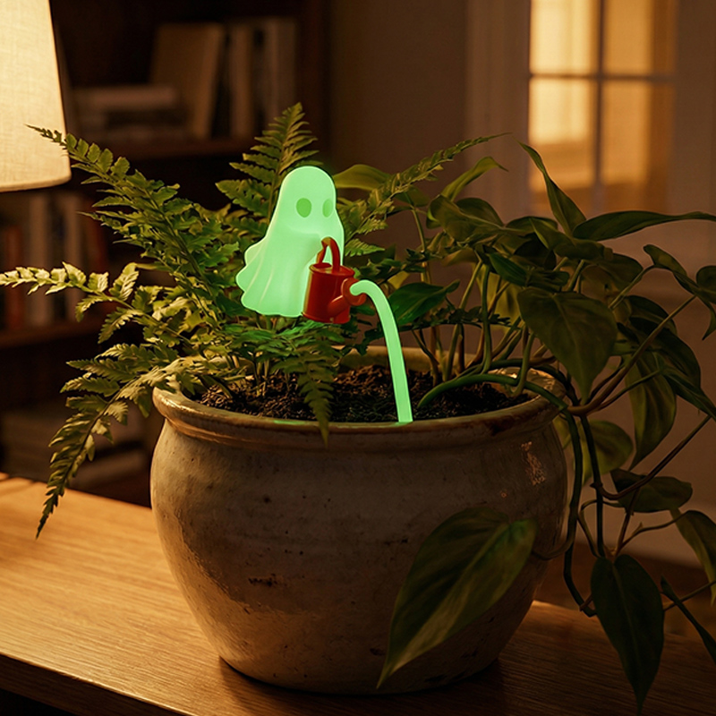 3D Printing Pot - 야광 유령 식물 장식, 물뿌리개 장식이