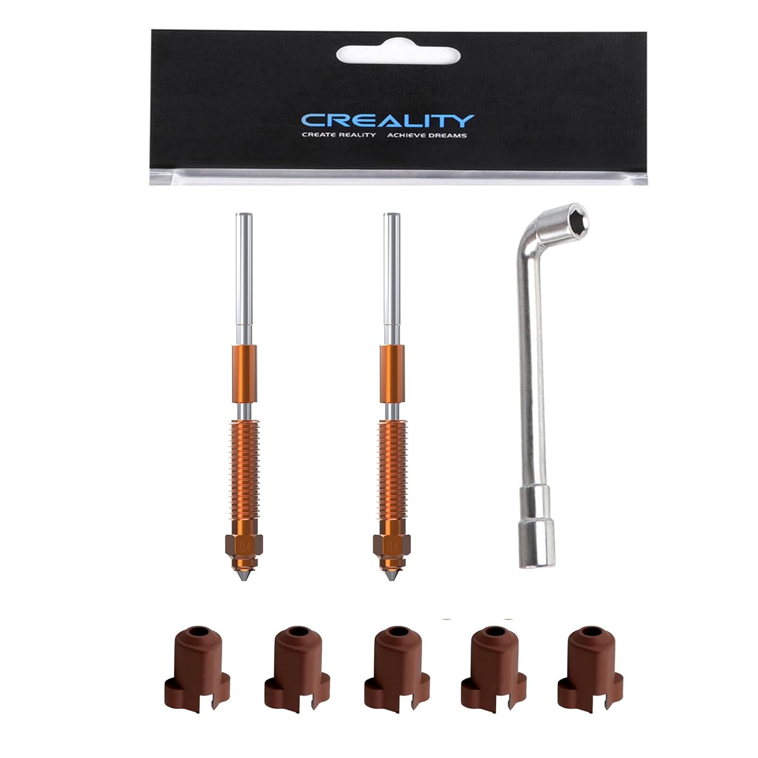 3D Printer Nozzle Brass - 1/3/5PCS Creality K1C 노즐, K1C, K1