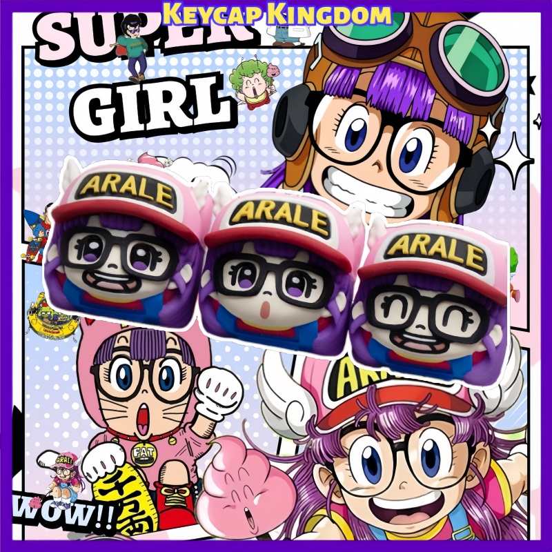 3D Printing Keycaps - Dr. Slump Arale Norimaki 3D 프린트