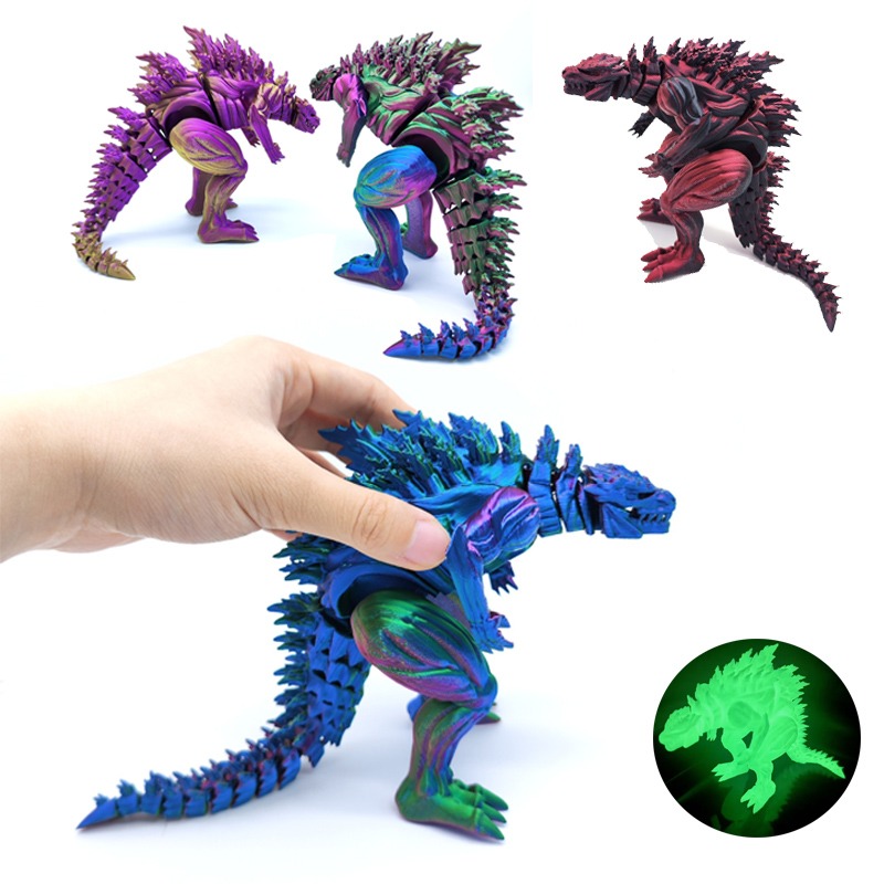 3D Printing Joint - 3D 프린팅 근육질 공룡 액션 피규어