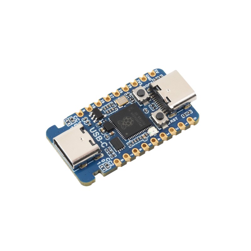 Raspberry Pi 3D Print - Waveshare RP2350-USB-C 마이크로컨트롤러 개발 보드, 라즈베리