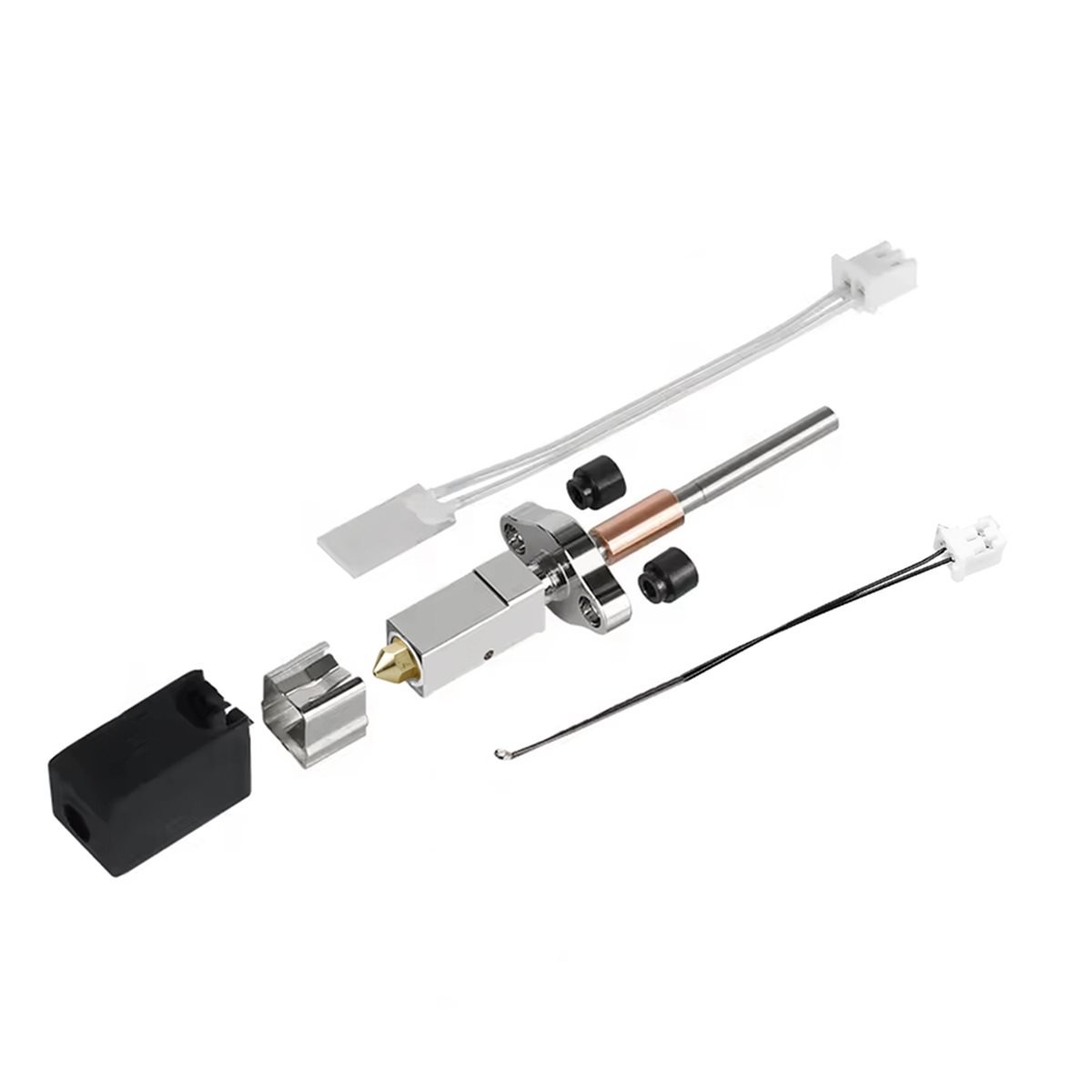 3D Printer Hotend Kit - K1C 핫엔드 교체용 노즐 황동 0.4mm
