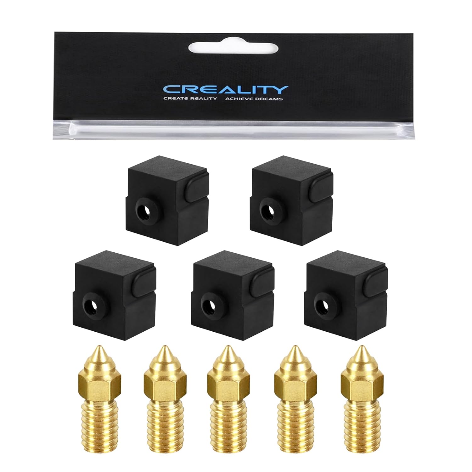 3D Printer Nozzle Brass - Creality Ender 3 V3 SE 노즐(5개