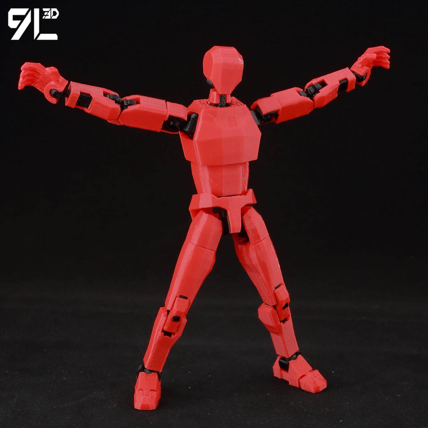 9L3D 프린트된 더미13 럭키13 T13 액션 피규어 - 3D Printing Joint 리뷰 및 가격