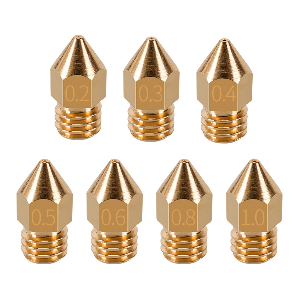 MK7 MK8 구리 3D 프린터 부품 압출기 나사, 필 - 3D Printer Nozzle Brass 리뷰 및 가격