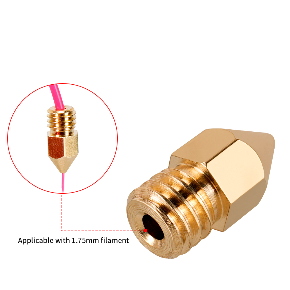 MK7 MK8 구리 3D 프린터 부품 압출기 나사, 필 - 3D Printer Nozzle Brass 리뷰 및 가격