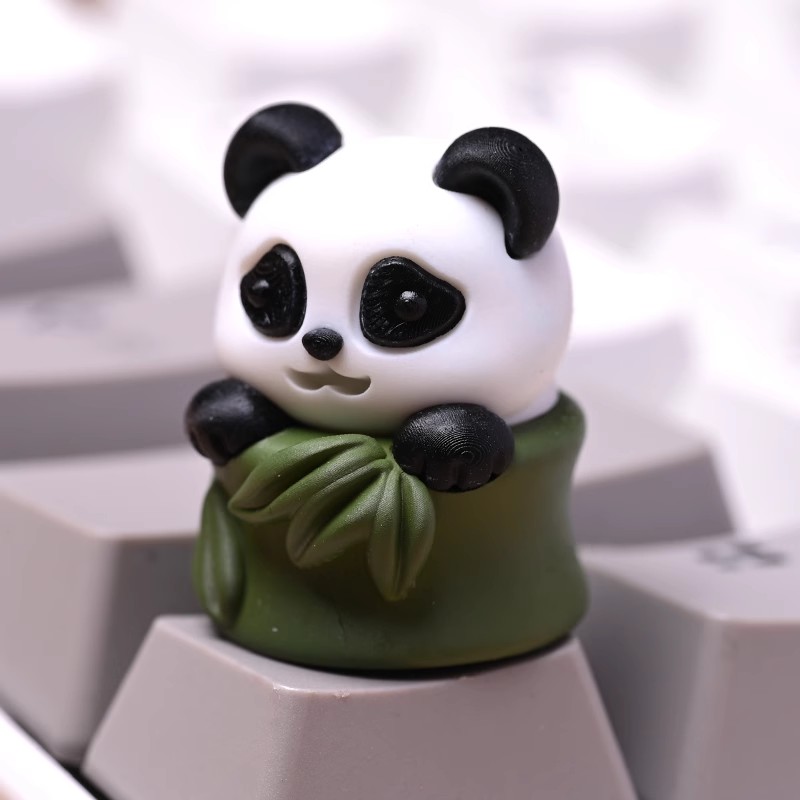 1 조각 귀여운 팬더 테마 키 캡 MX 스위치 용 3D - 3D Printing Keycaps 리뷰 및 가격