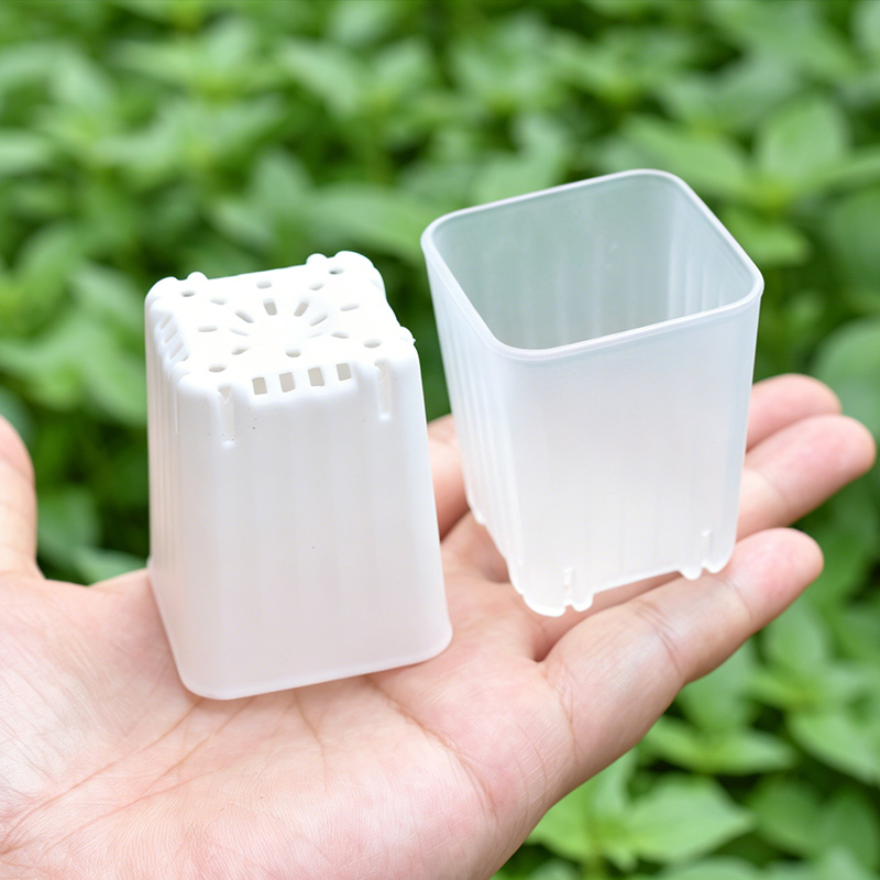 50-100Pcs 4cm 미니 두꺼운 흰색/투명 사각형 - 3D Printing Pot 리뷰 및 가격