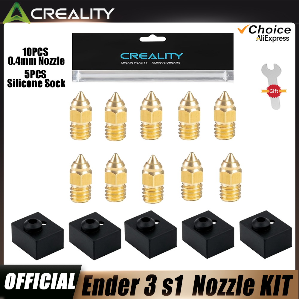 Creality 5pcs Ender 3 S1/Ender - 3D Printer Nozzle Brass 리뷰 및 가격