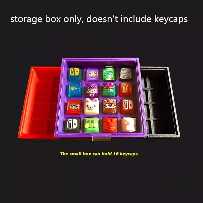 3D 인쇄 키캡 보관함, 키캡 디스플레이 박스, 방진  - 3D Printing Keycaps 리뷰 및 가격