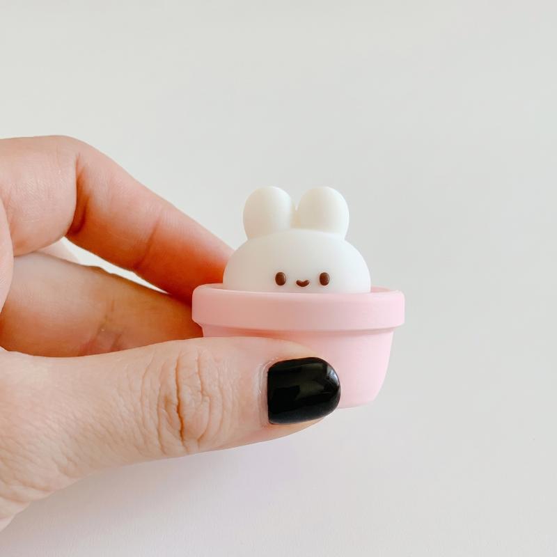 신제품! 3D 프린팅 키캡 클리커 키체인, 만화 토끼  - 3D Printing Keycaps 리뷰 및 가격