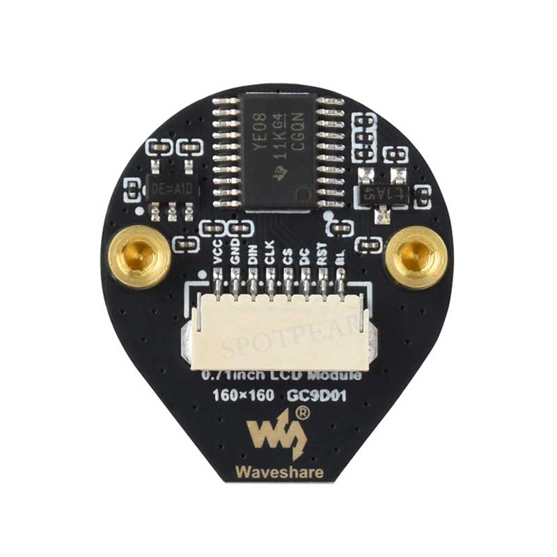 Waveshare 더블 아이 라운드 LCD 디스플레이  - Raspberry Pi 3D Print 리뷰 및 가격