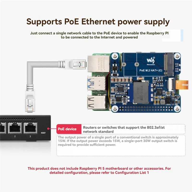 Waveshare M.2 HAT+ (C) 어댑터 보드, - Raspberry Pi 3D Print 리뷰 및 가격
