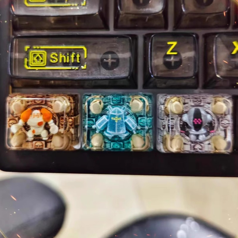 포켓몬 애니메이션 키캡 1U 1.25U 1.5U 1.7 - 3D Printing Keycaps 리뷰 및 가격