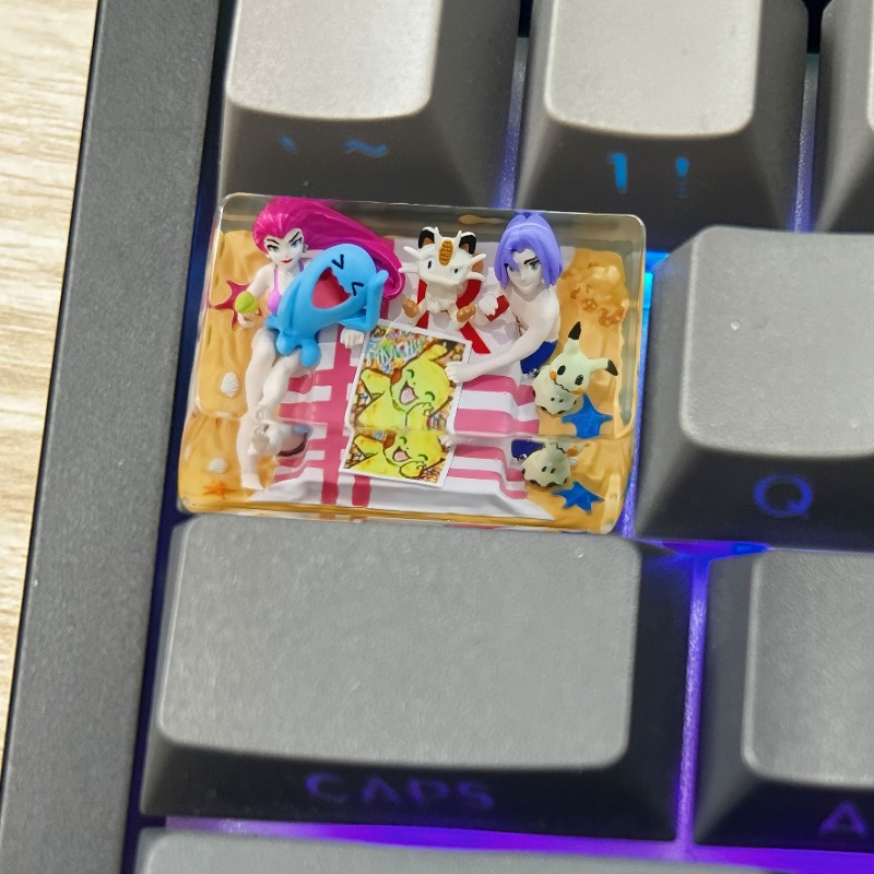 포켓몬 애니메이션 키캡 1U 1.25U 1.5U 1.7 - 3D Printing Keycaps 리뷰 및 가격