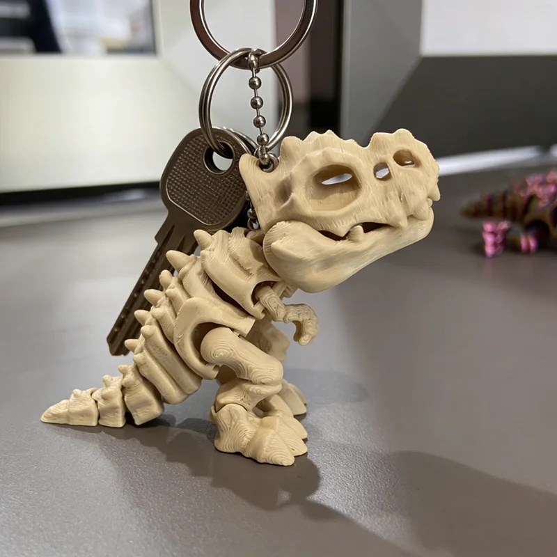3D 프린팅된 티라노사우루스 렉스 골격 모형 – 회전  - 3D Printing Joint 리뷰 및 가격