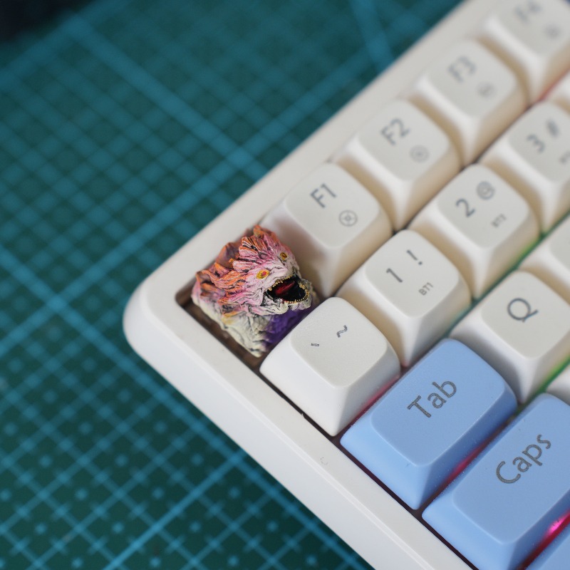 몬스터 헌터 드래곤 레진 커스텀 키캡 기계식 키보드 개 - 3D Printing Keycaps 리뷰 및 가격