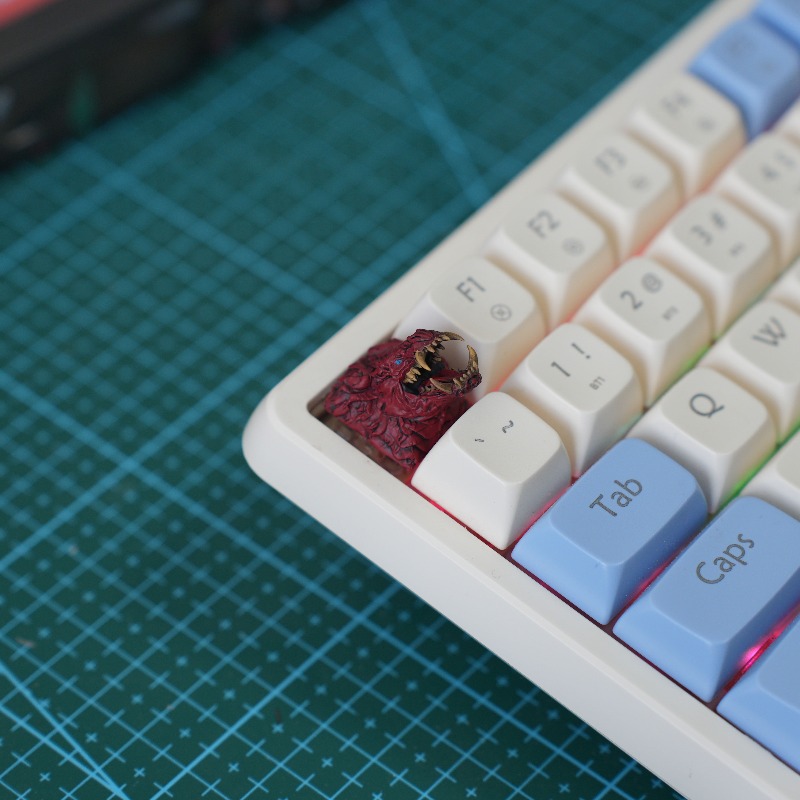 몬스터 헌터 드래곤 레진 커스텀 키캡 기계식 키보드 개 - 3D Printing Keycaps 리뷰 및 가격