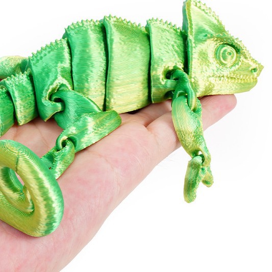 패션 3D 프린팅 드래곤 카멜레온 다관절 가동식 가정  - 3D Printing Lizard 리뷰 및 가격