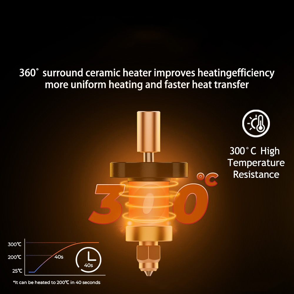 엔더 3 V3 KE 세라믹 히팅 블록 키트 노즐 핫엔드 - 3D Printer Nozzle Brass 리뷰 및 가격