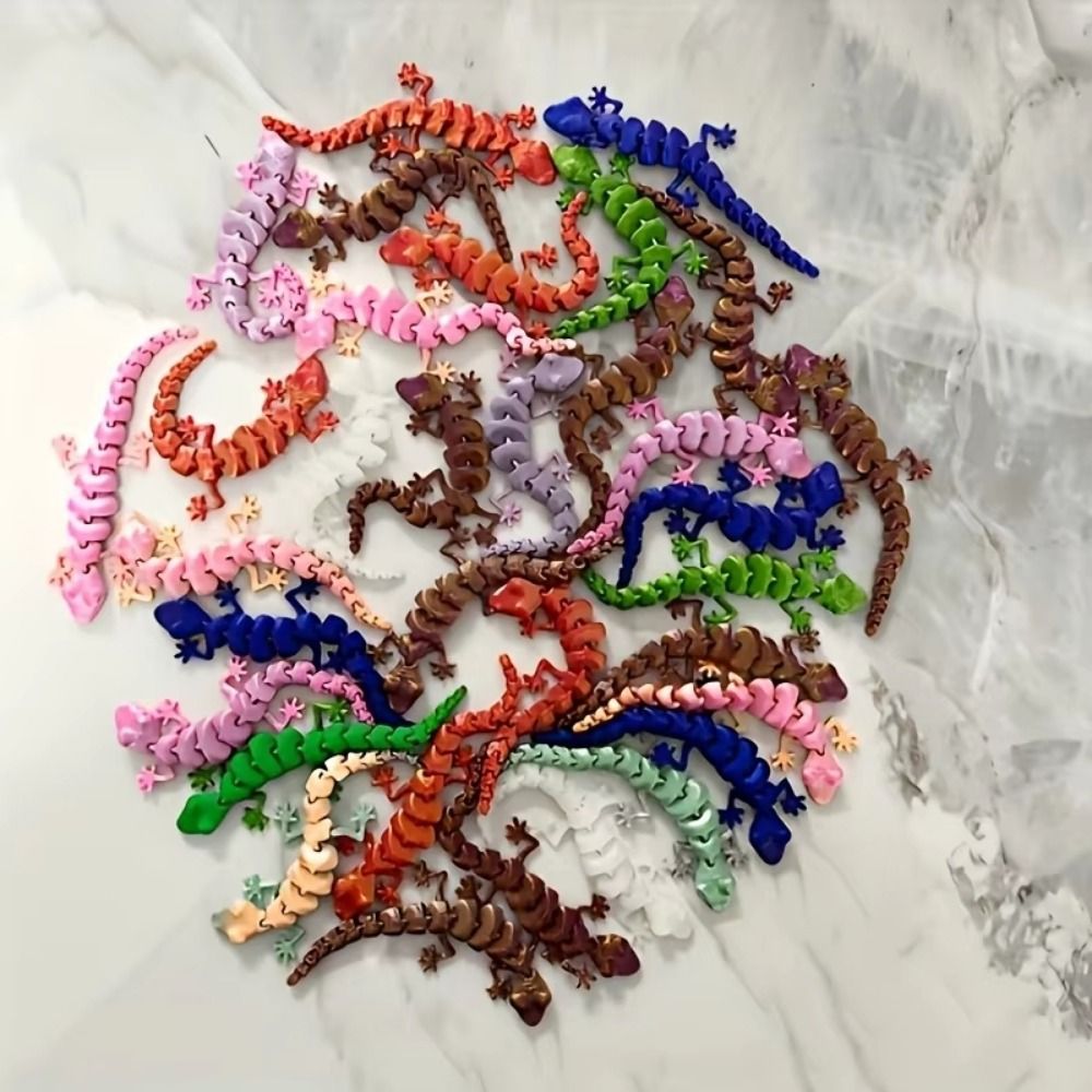 20개입, 창의적인 3D 프린팅 기법으로 제작된 실제와 - 3D Printing Lizard 리뷰 및 가격