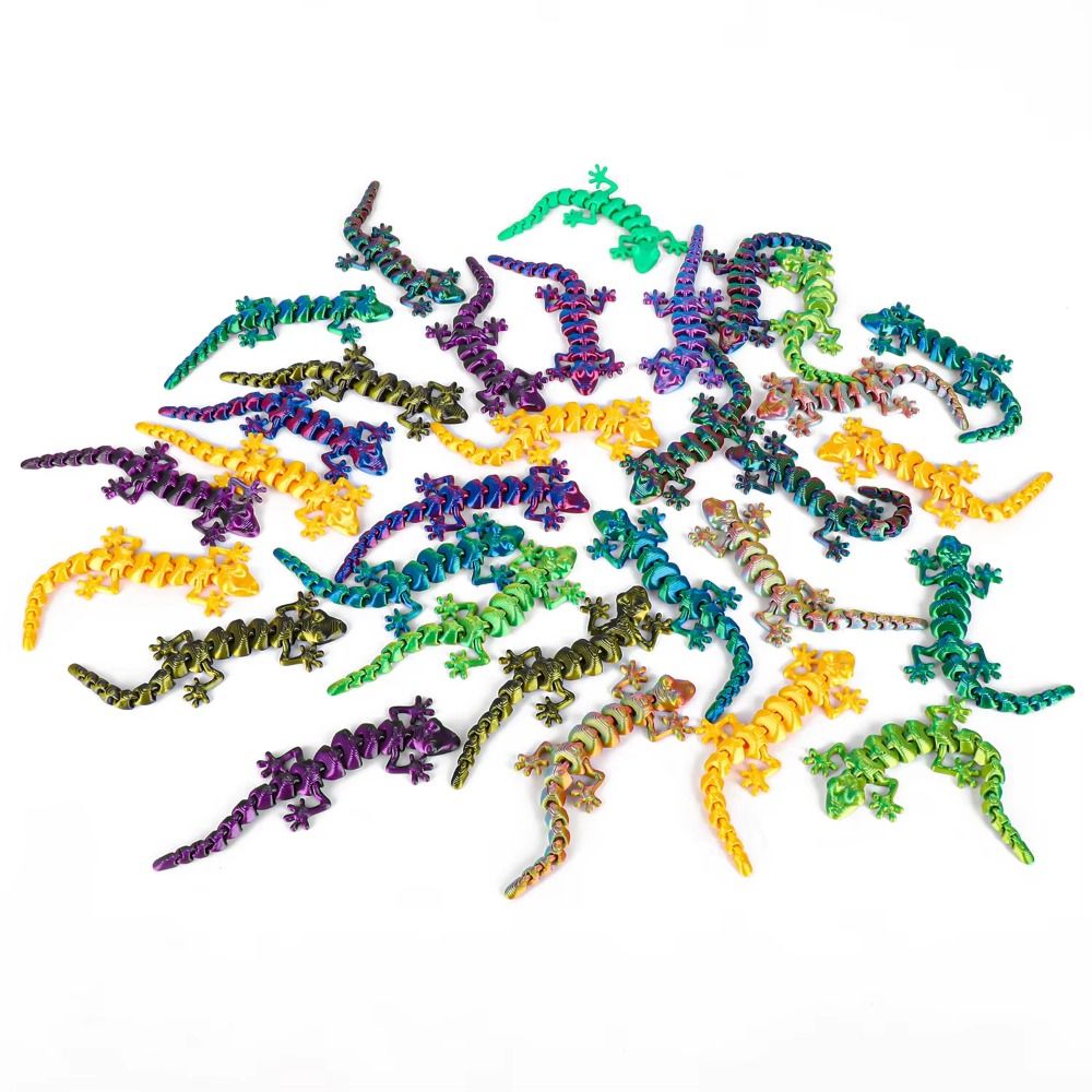 20개입, 창의적인 3D 프린팅 기법으로 제작된 실제와 - 3D Printing Lizard 리뷰 및 가격