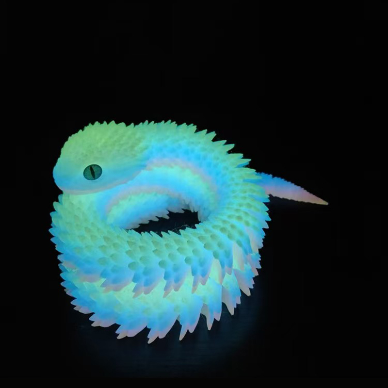 30/60/80cm 3D 인쇄 빛나는 뱀 움직일 수있는 - 3D Printing Lizard 리뷰 및 가격