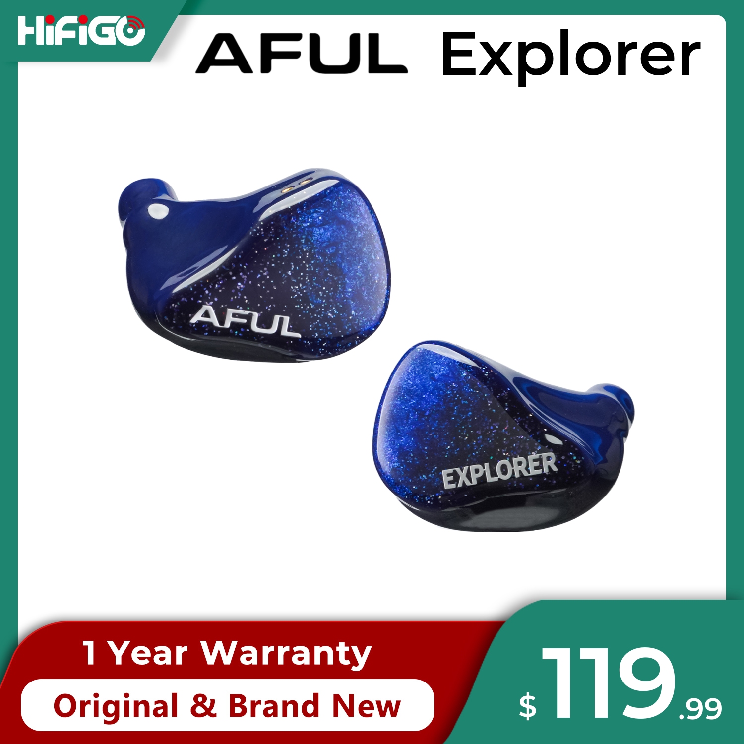 HiFiGo AFUL Explorer 유선 하이브리드  - 3D Printing Youtube Videos 리뷰 및 가격