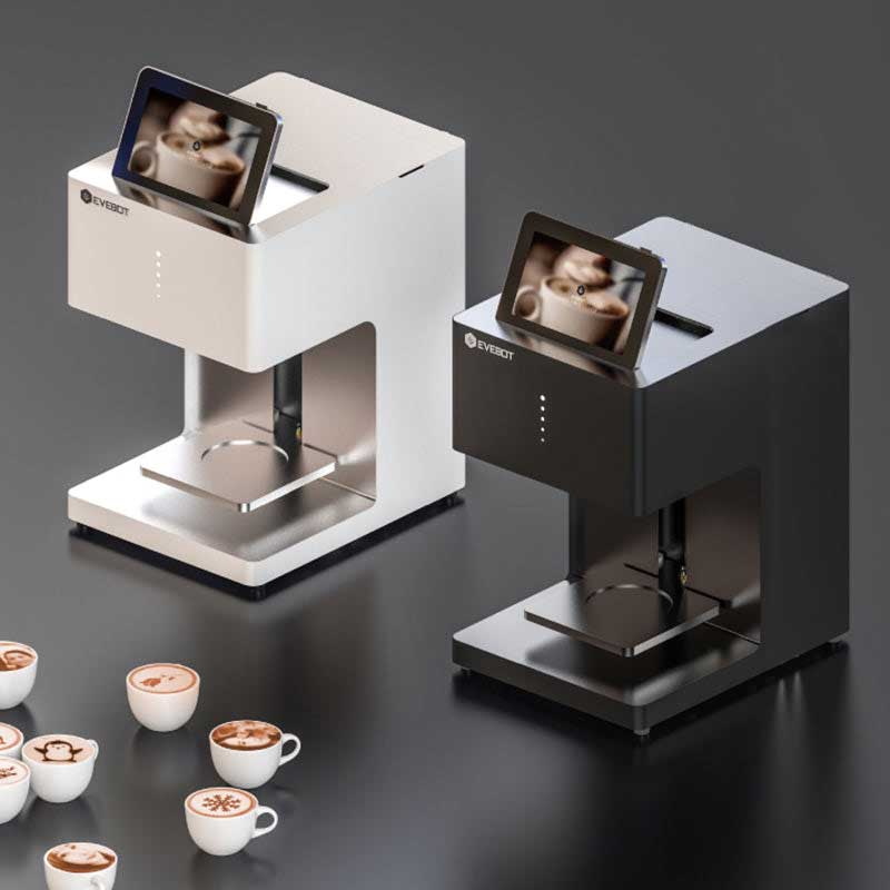 EVEBOT 3D 라떼 아트 커피 프린터, 자동 음료  - 3D Printing In Food 리뷰 및 가격