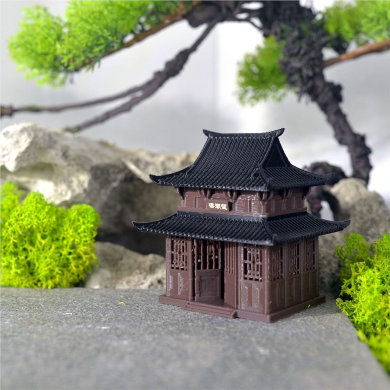 레트로 건축 파빌리온 장식 타워, 고대 3D 인쇄, 마 - 3D Printing Pot 리뷰 및 가격