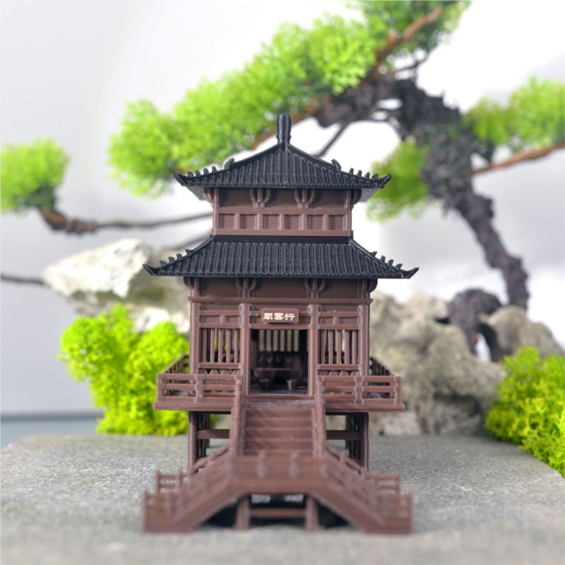 레트로 건축 파빌리온 장식 타워, 고대 3D 인쇄, 마 - 3D Printing Pot 리뷰 및 가격