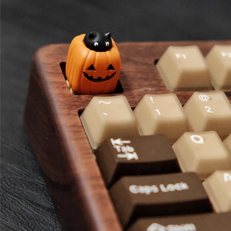 할로윈 호박 랜턴 반투명 키캡 3D 프린팅 맞춤형 1U - 3D Printing Keycaps 리뷰 및 가격