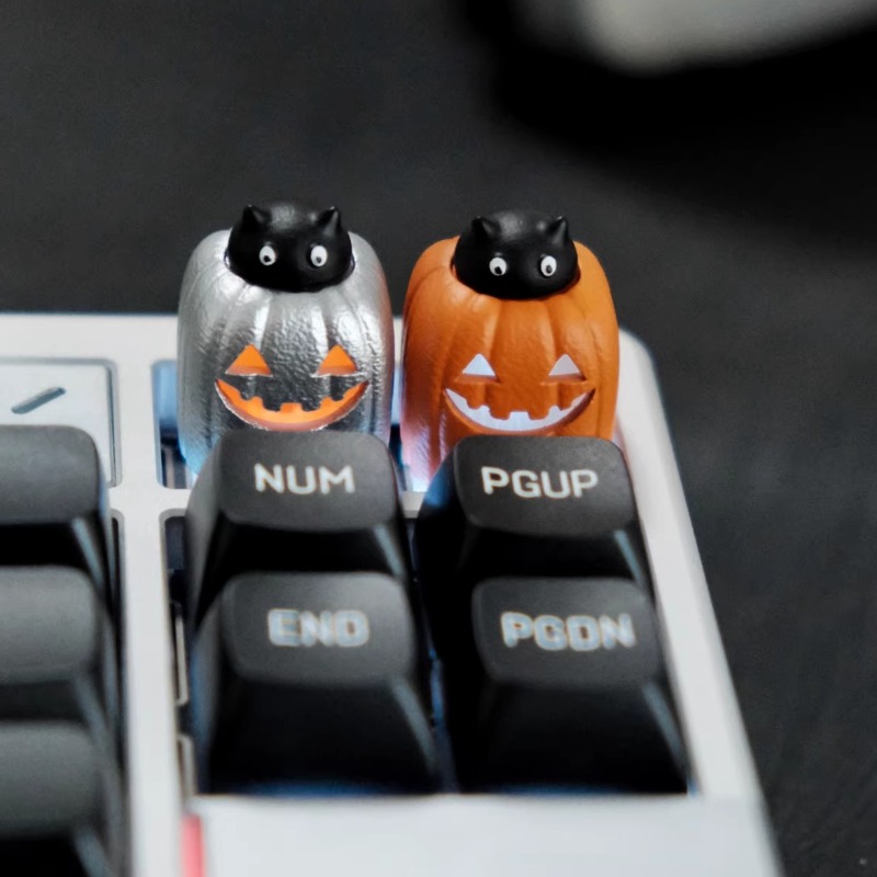 할로윈 호박 랜턴 반투명 키캡 3D 프린팅 맞춤형 1U - 3D Printing Keycaps 리뷰 및 가격