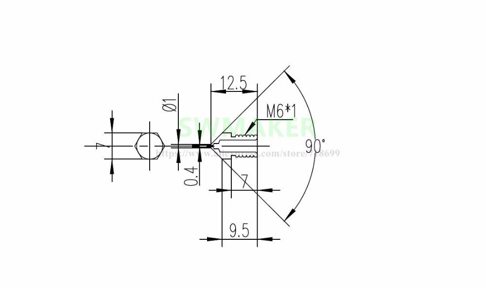 Olsson 블록 1.75/3mm 3D 프린터 부품 용 - 3D Printer Nozzle Brass 리뷰 및 가격