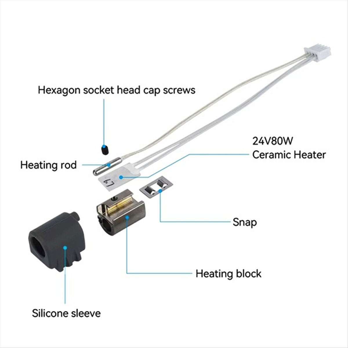 3 Max 핫엔드 키트용 3D 프린터 액세서리용 3 M - 3D Printer Hotend Kit 리뷰 및 가격