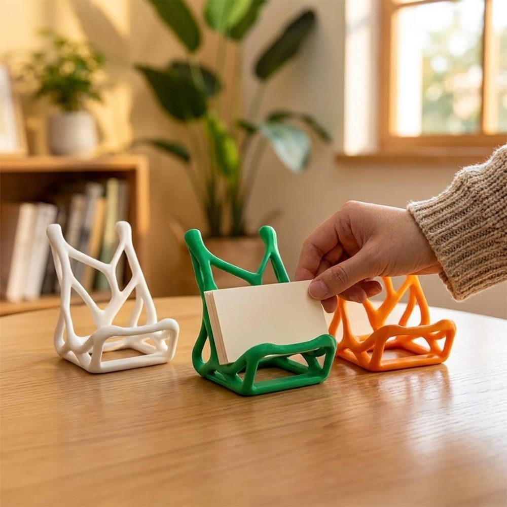 3D 프린팅된 골격 모양 휴대폰 거치대 핸즈프리 시청  - 3D Printing Card 리뷰 및 가격
