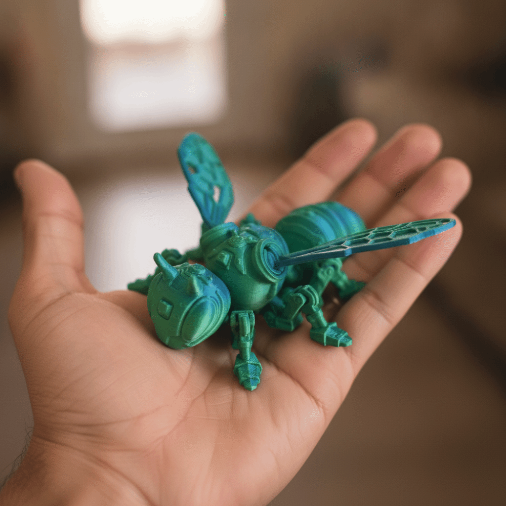 움직이는 관절 3D 프린팅 꿀벌 모델 날개 관절 3D  - 3D Printing Joint 리뷰 및 가격