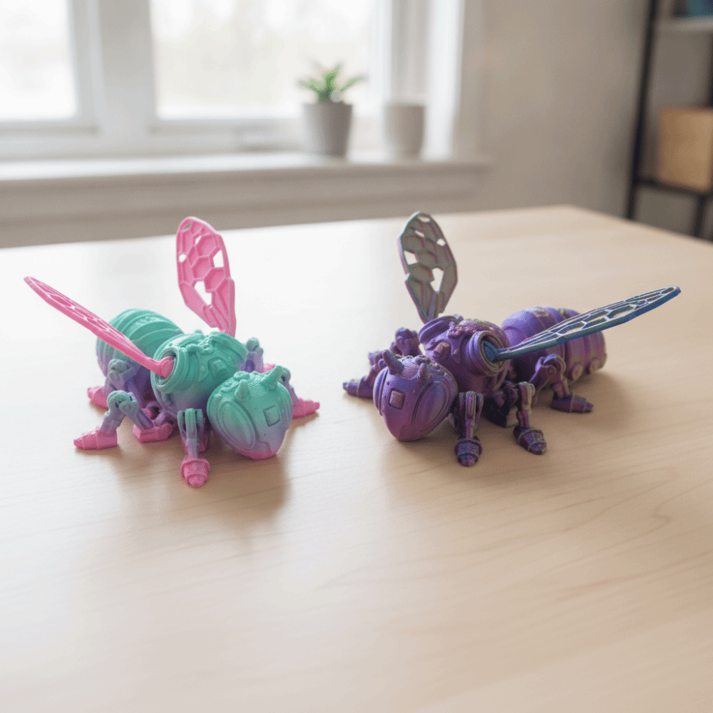 움직이는 관절 3D 프린팅 꿀벌 모델 날개 관절 3D  - 3D Printing Joint 리뷰 및 가격