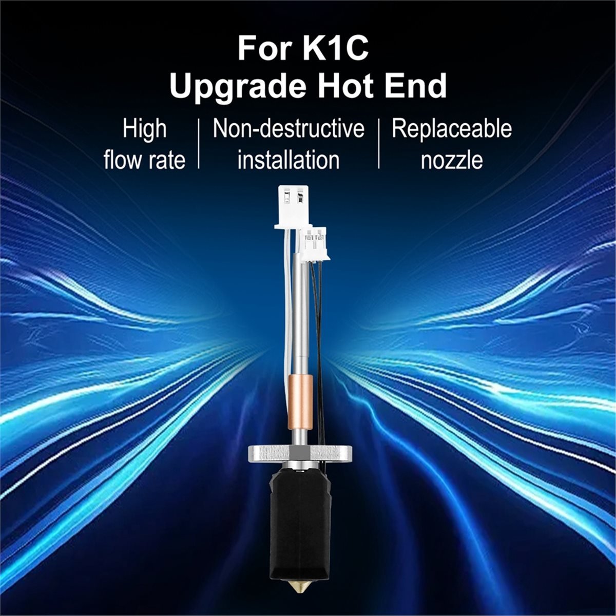 K1C 핫엔드 교체용 노즐 황동 0.4mm 업그레이드  - 3D Printer Hotend Kit 리뷰 및 가격