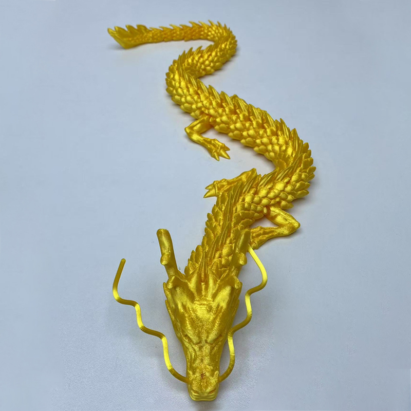 60cm 3D 인쇄 드래곤 장난감 중국어 드래곤 관절  - 3D Printing Lizard 리뷰 및 가격