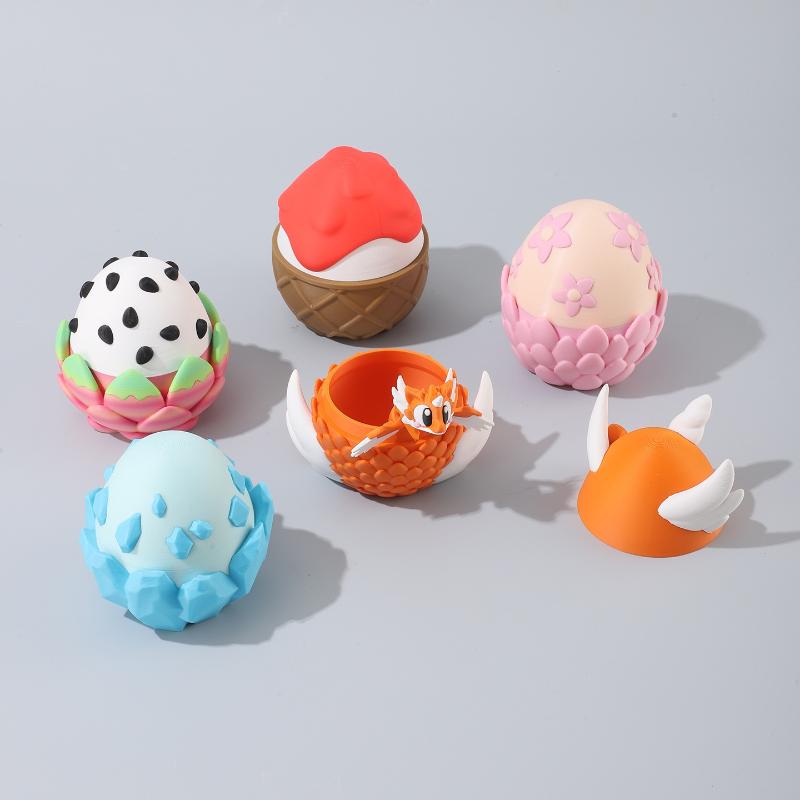1Pc 3D 인쇄 귀여운 바보 같은 드래곤 과일 음식  - 3D Printing In Food 리뷰 및 가격