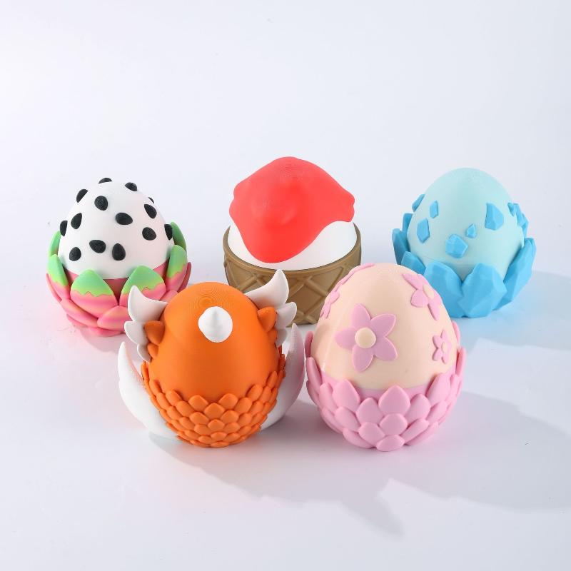 1Pc 3D 인쇄 귀여운 바보 같은 드래곤 과일 음식  - 3D Printing In Food 리뷰 및 가격