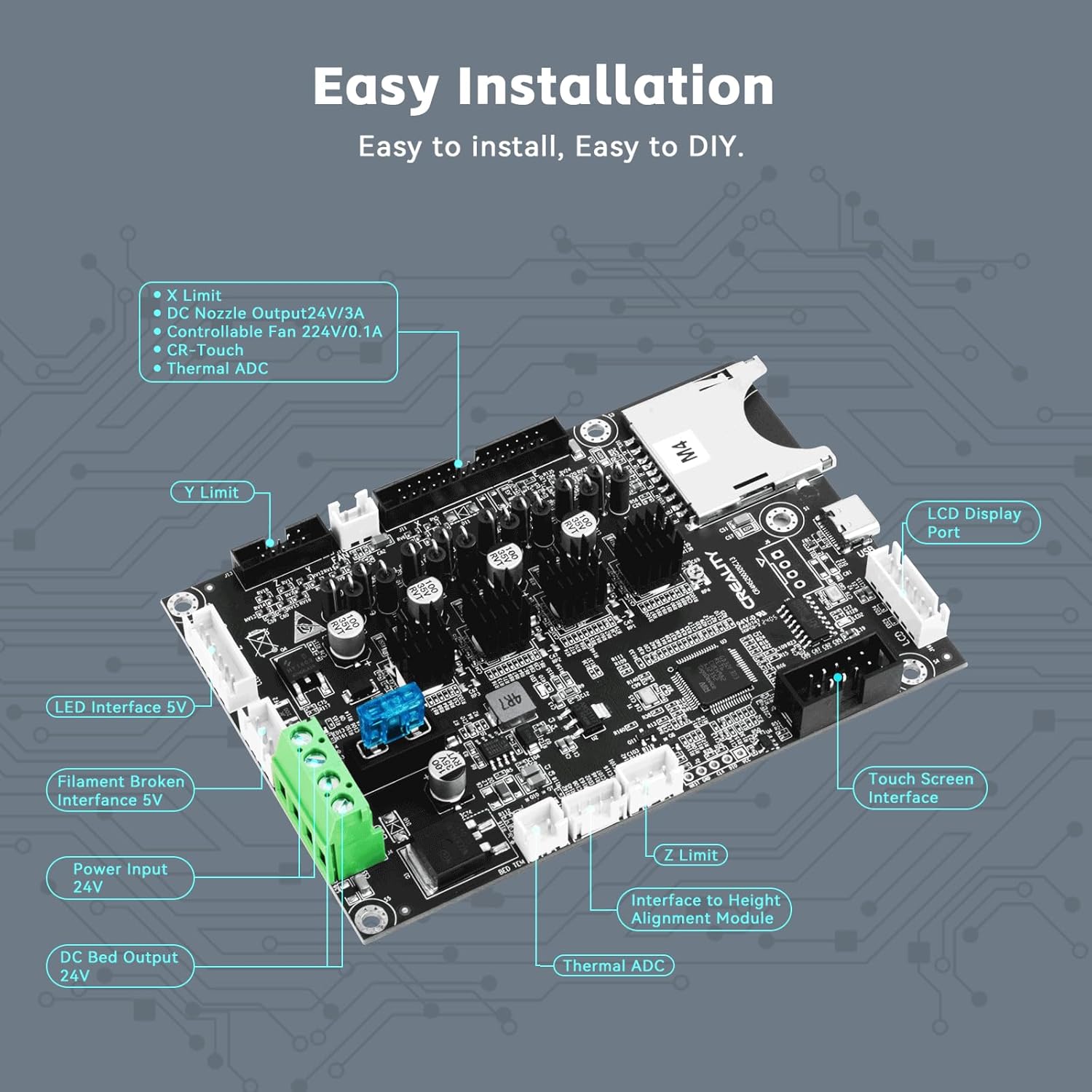 CREALITY Ender 3 V3 SE 자동 마더보드 - Motherboard 3D Printer 리뷰 및 가격
