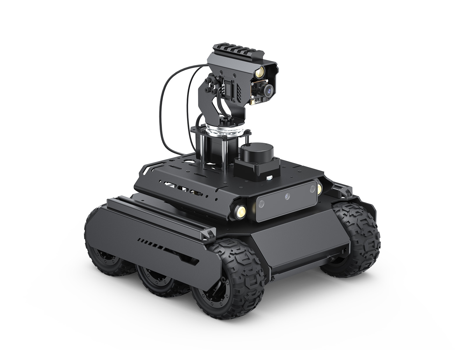 웨이브쉐어 로버 ROS 2 오픈 소스 6륜 4WD AI - Raspberry Pi 3D Print 리뷰 및 가격