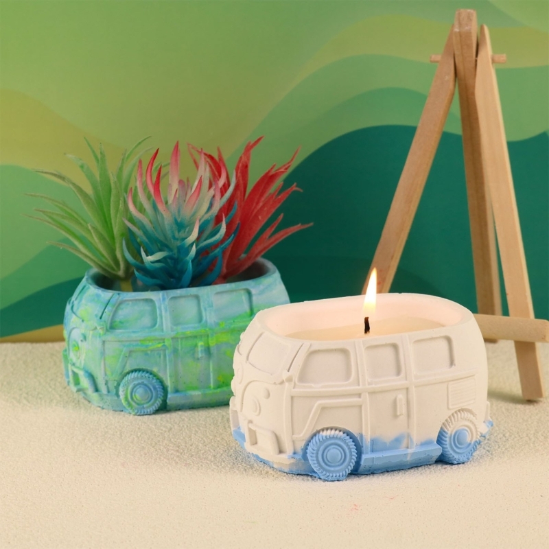 3D 자동차 다육 식물 화분 송진 실리콘 몰드, 귀여운 - 3D Printing Pot 리뷰 및 가격